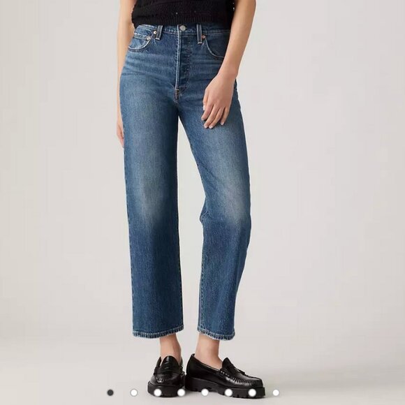 Levi's Ribcage straight ankle, dark grey, size 25 - Picture 4 of 4